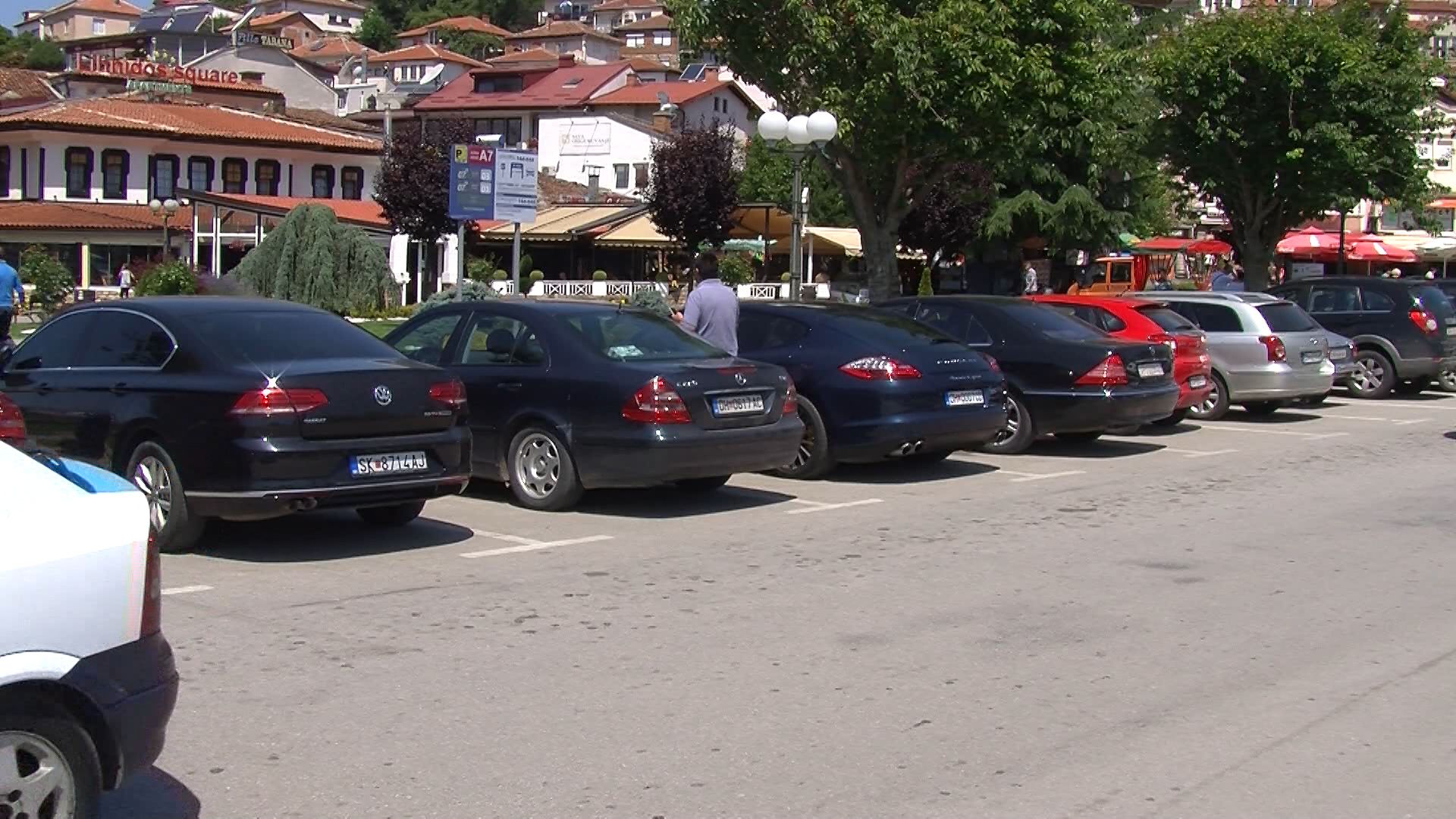 Охрид паркинг