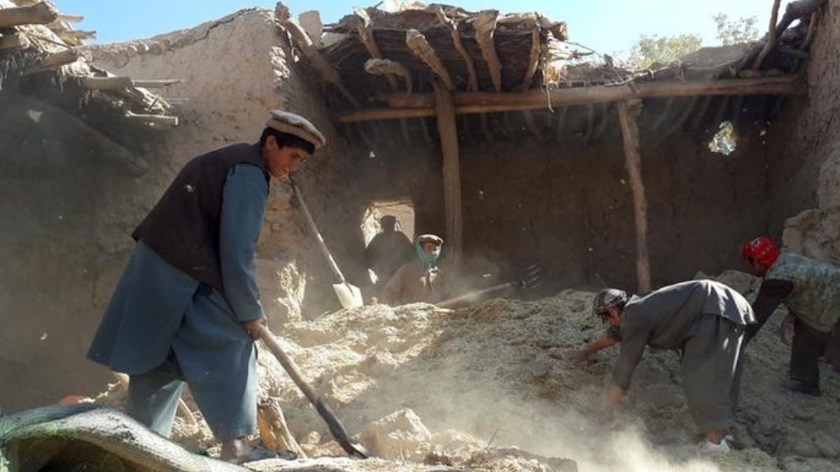 Афганистан Земјотрес