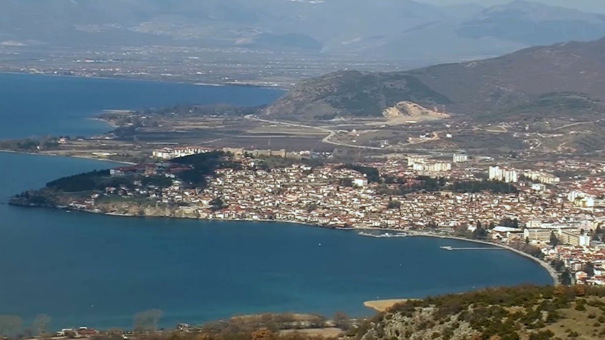 Охрид панорама
