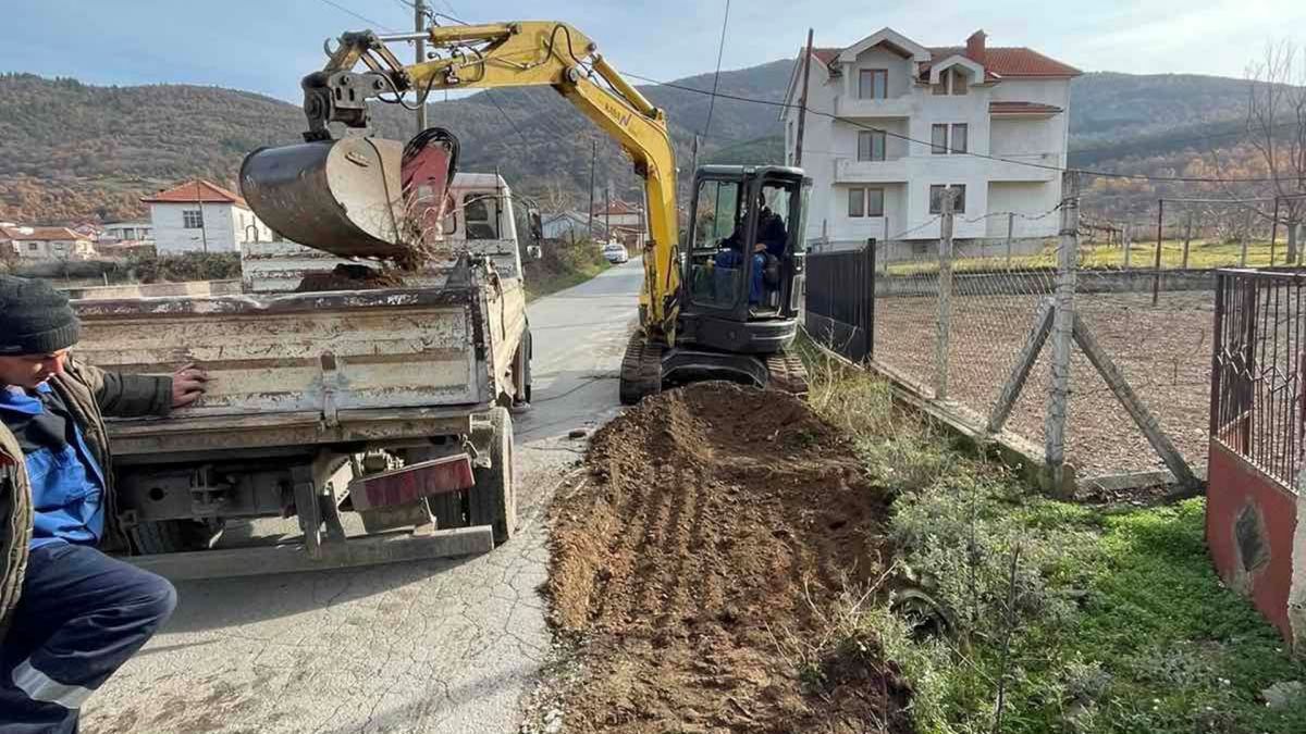 Реконструкција на улица во Горенци