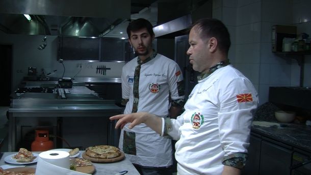 Пица мајсторот Дејан Трајанов Чеде