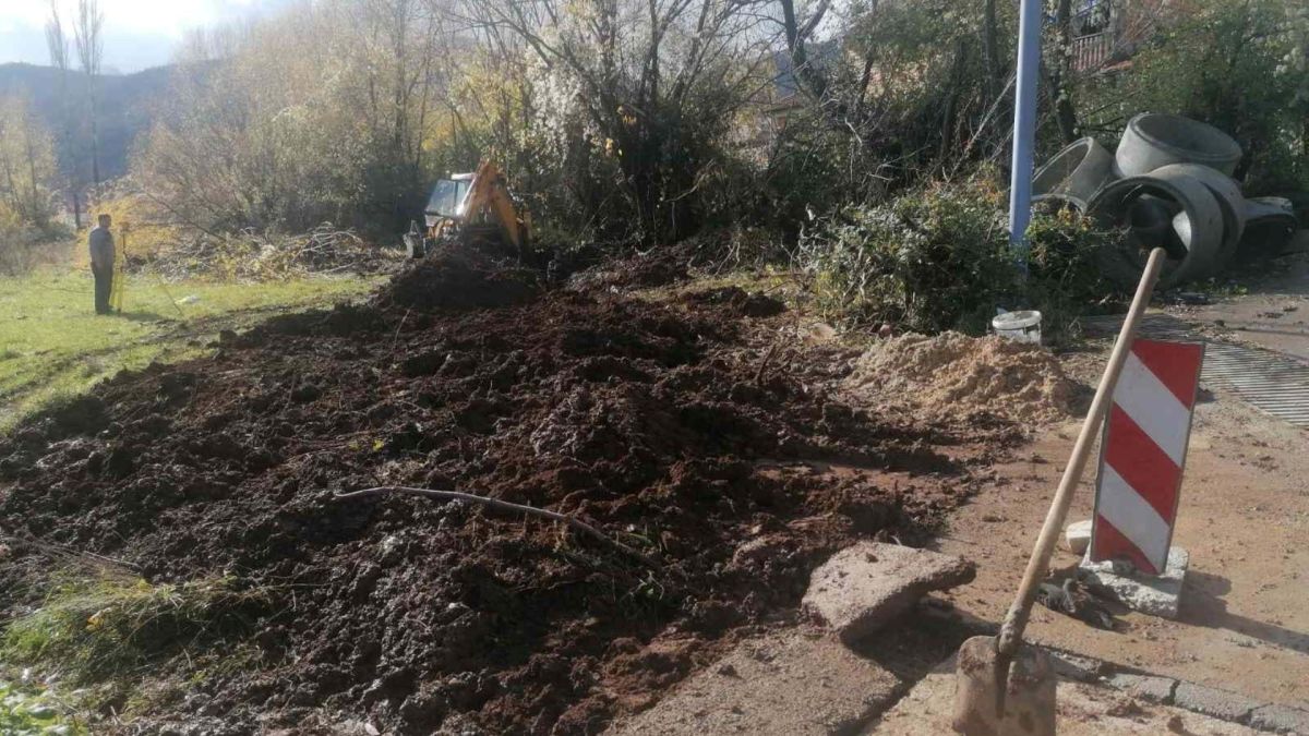 Канализациона линија во Вевчани