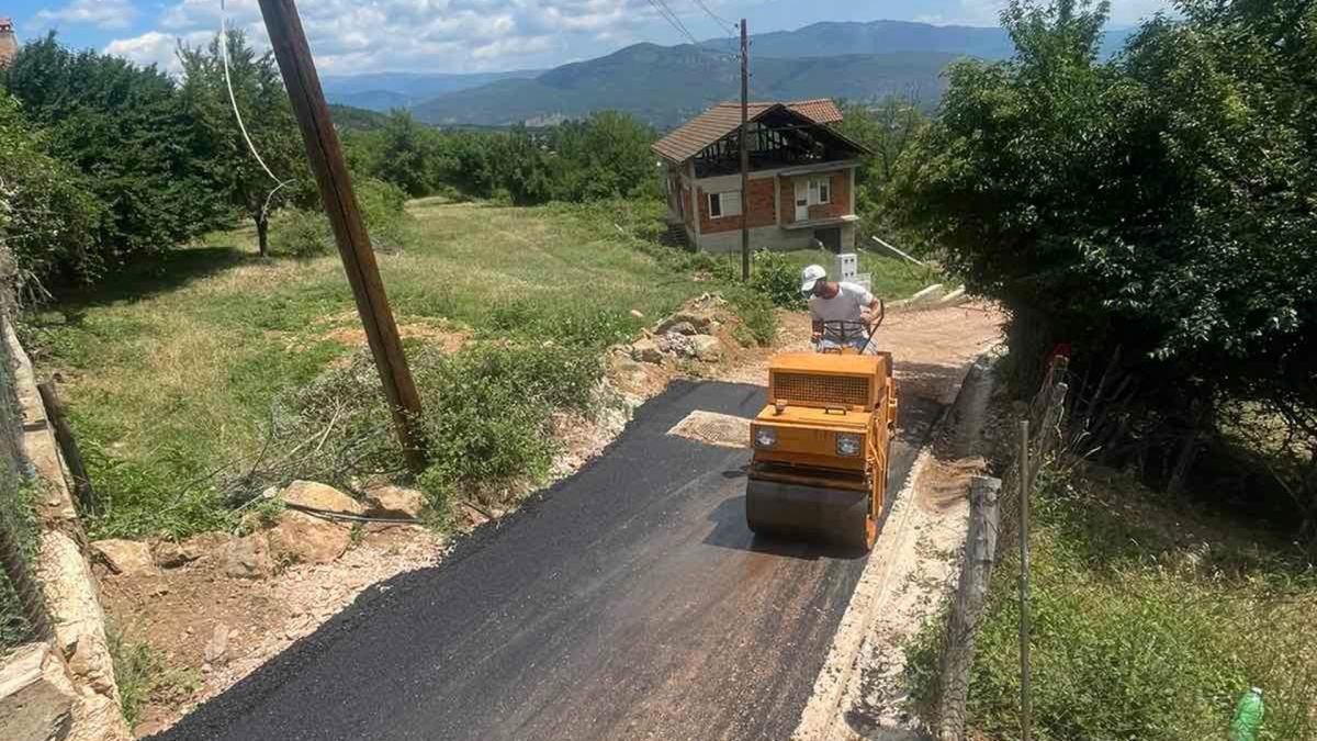 Асфалтирање Вевчани