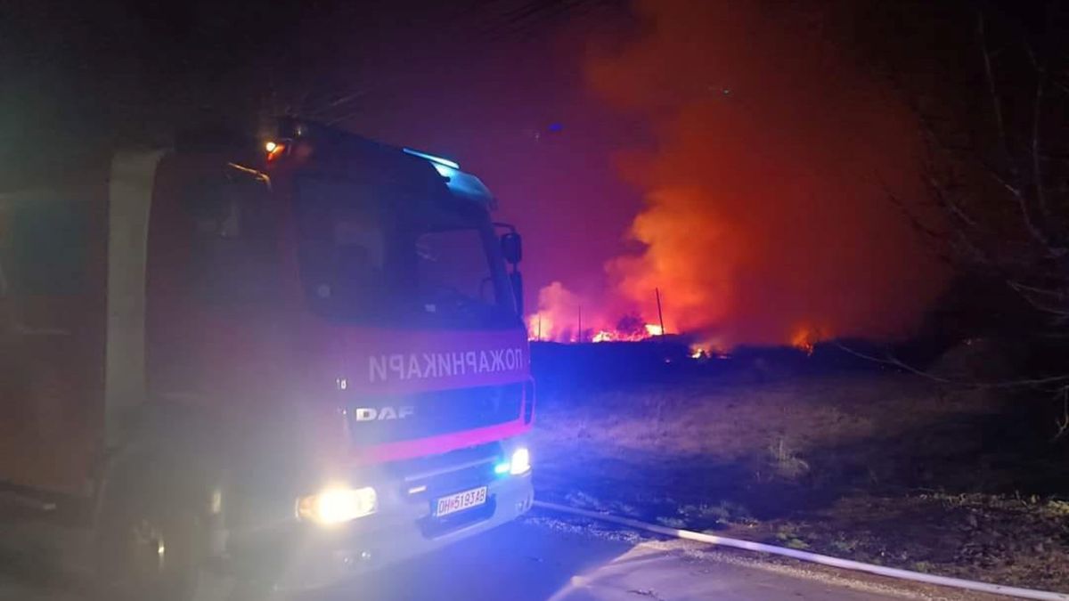 Пожар Охрид