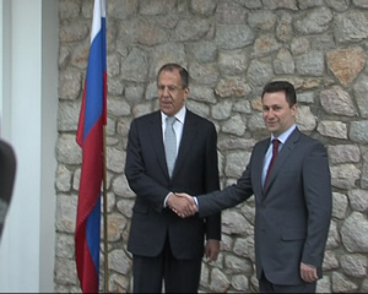Lavrov i Gruevski