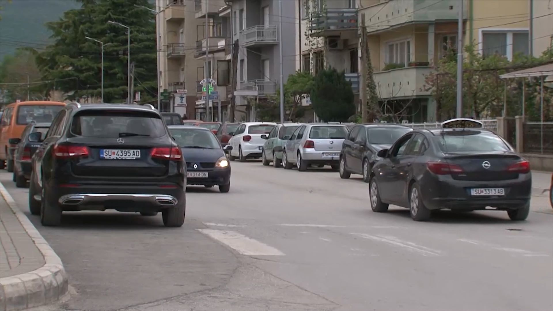 Струга пешачки