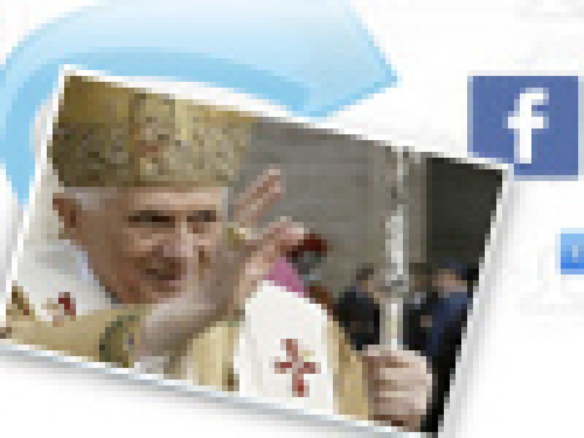 pope on internet