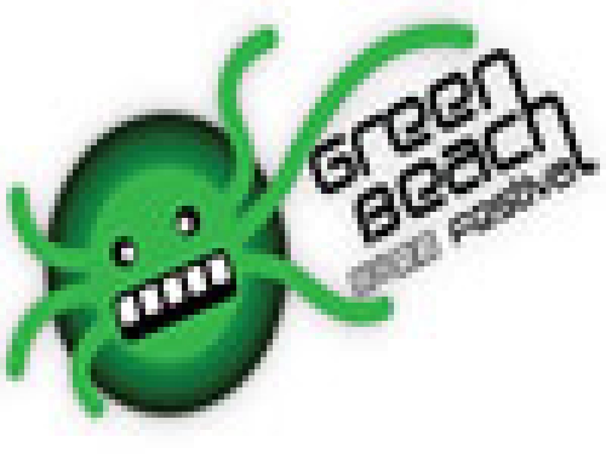 Green beach festival -plakat
