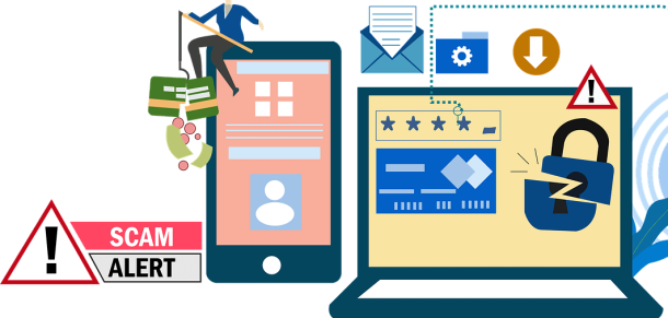 scam, hacker, phishing