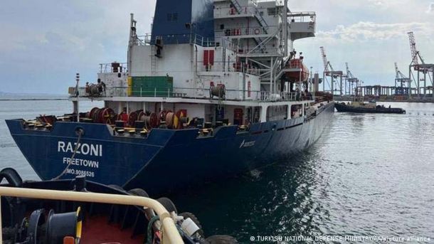 Брод со жито во Одеса