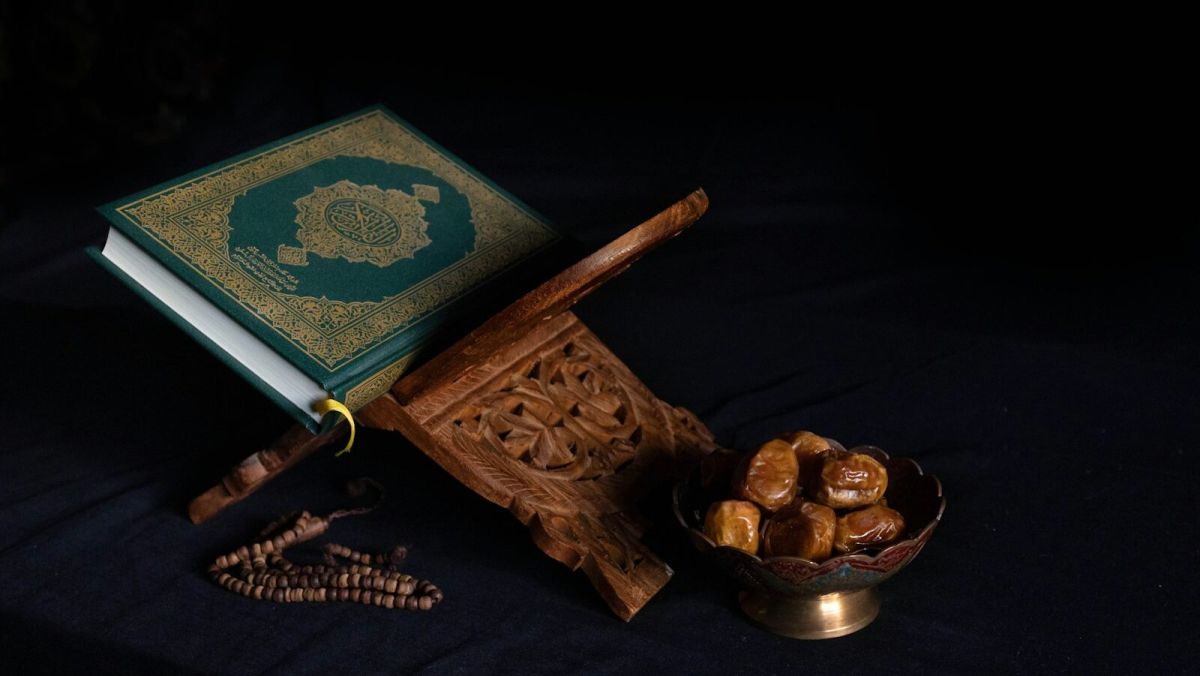 blue book beside brown wooden stick