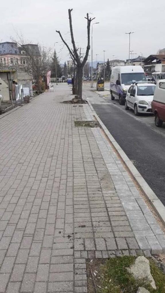 Реконструкција на пешачка патека