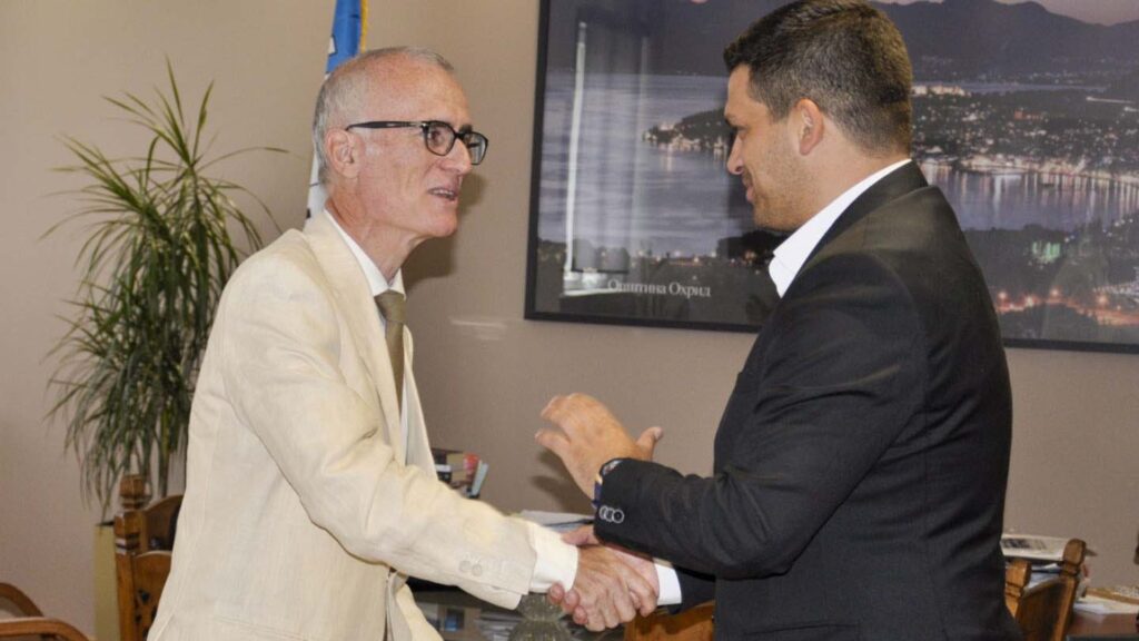 Андреа Силвестри во Охрид