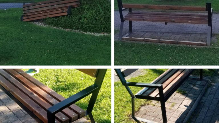 Санирани клупи